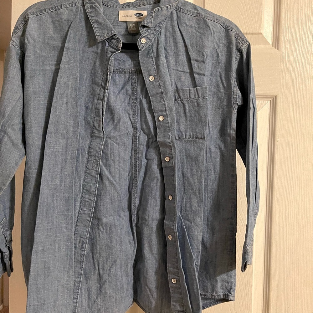 Old Navy Jean Shirt